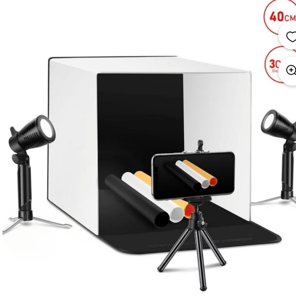 ESDDI Photo Light Box Photography 16"x16"/40x40cm - Picture 1 of 2